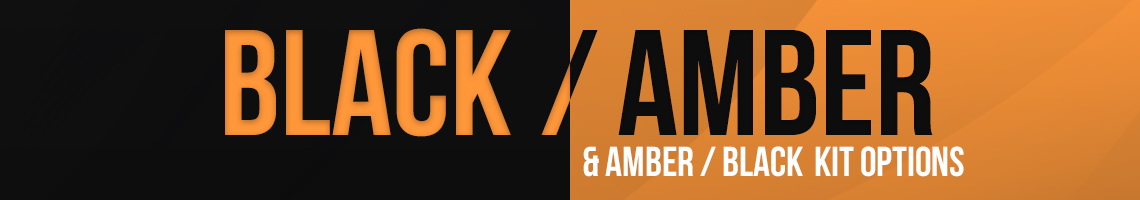 black/Amber Banner